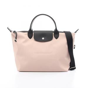 LONGCHAMP Black Leather Tote Bag